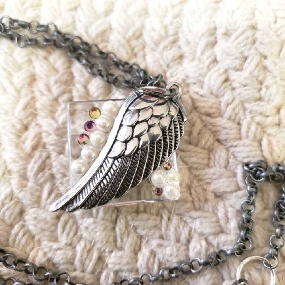 Beautiful Handcrafted Wing Necklace